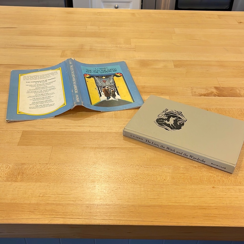 The Lion, The Witch and The Wardrobe Hardback 1950 Macmillan Book Club Edition